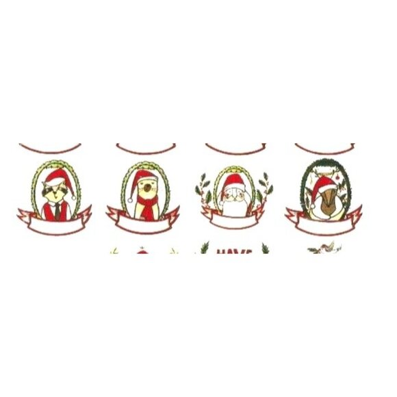 Anita Goodesign Animal Machine Embroidery Pack Christmas Critters Full Collectio - Picture 4 of 11